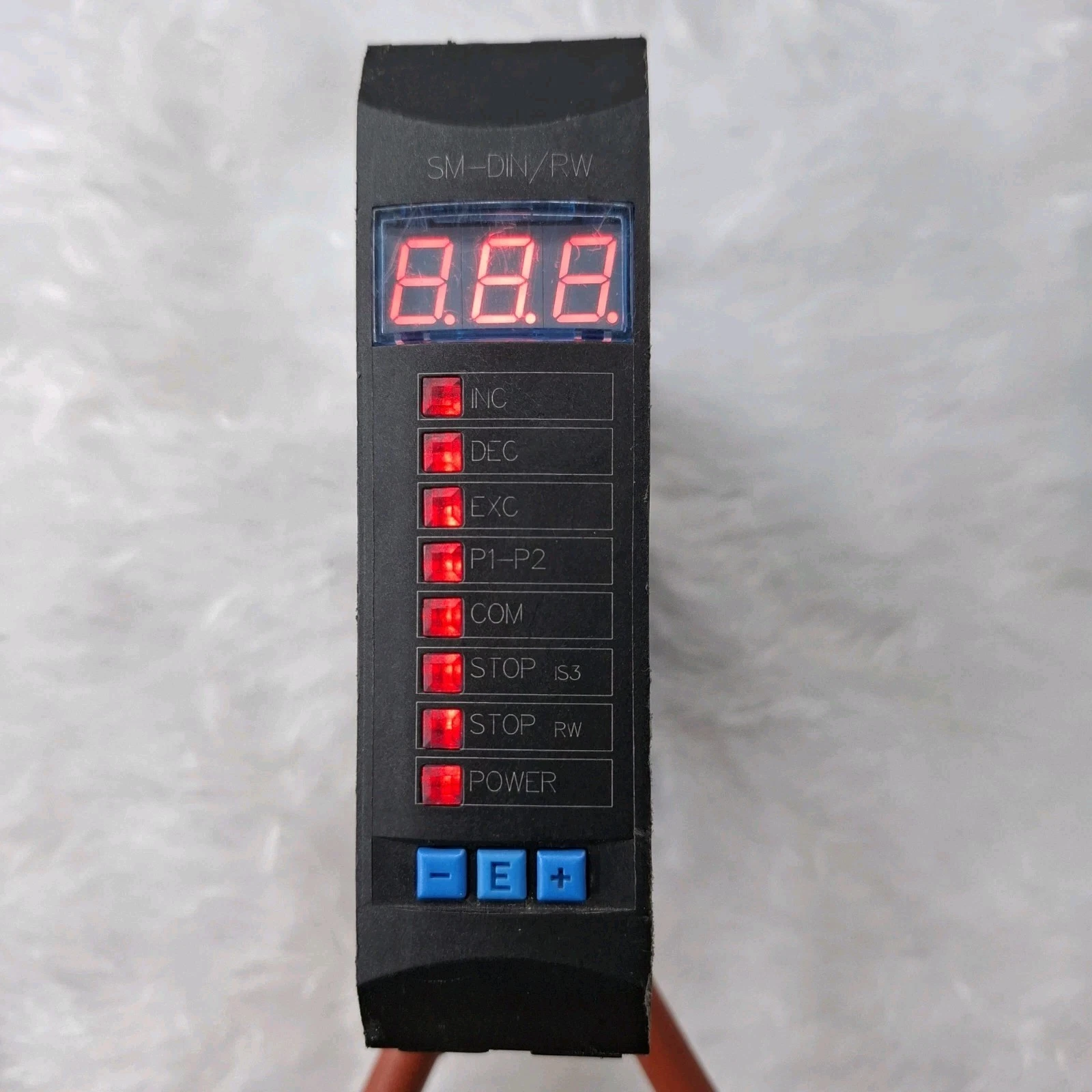 BTSR SM-DIN/RW Digital Control Module Display Unit SM DIN RW V12.0S4.2.0 0912